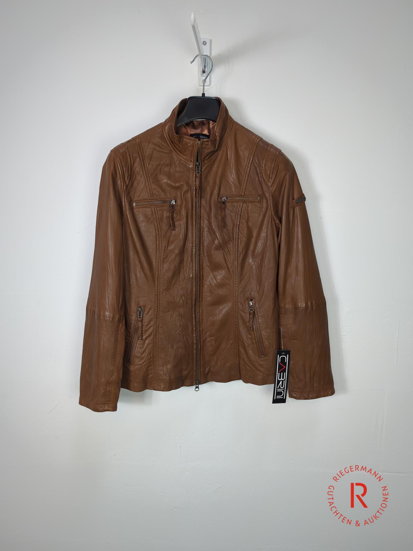 DAMEN LEDERJACKE GRÖSSE 42